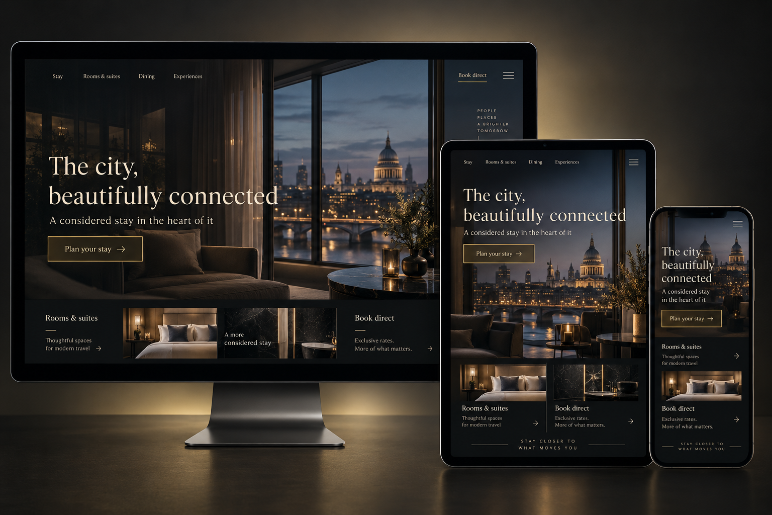 A city stay, beautifully connected.